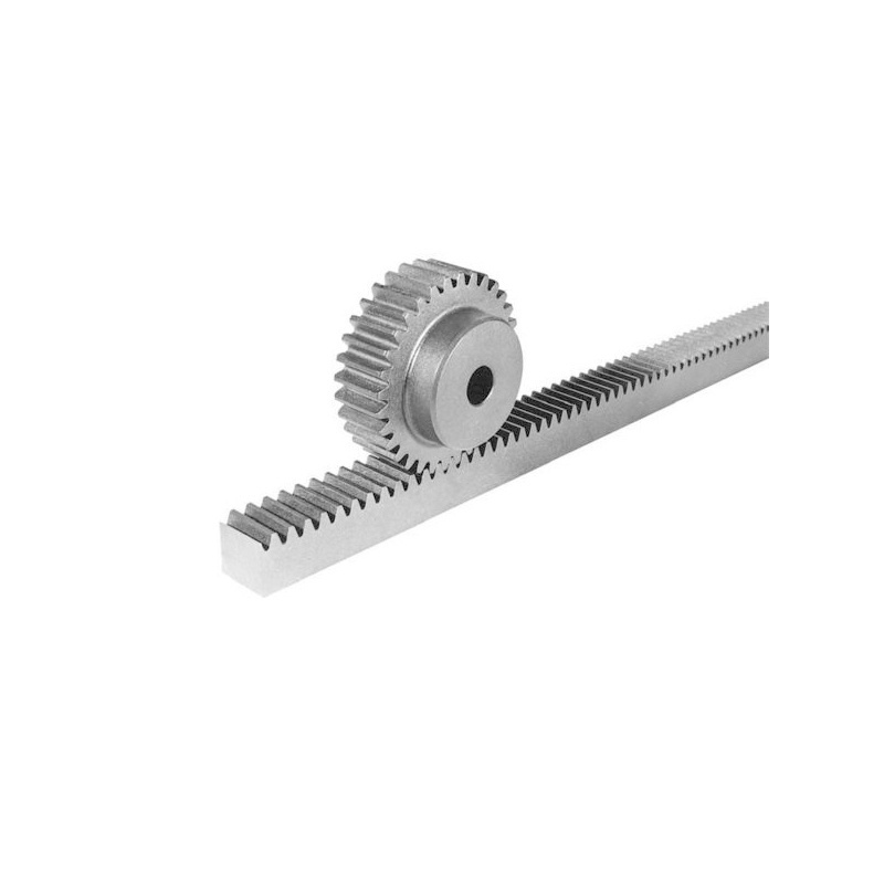 High precision steel cnc helical gear rack and pinion