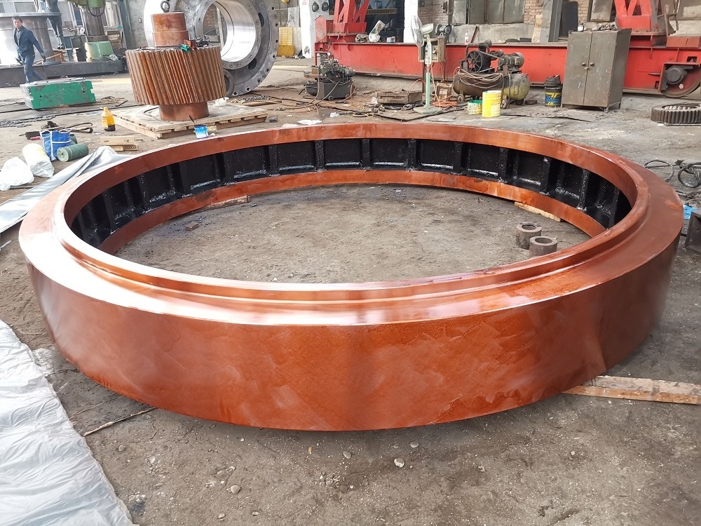 Casting and Forging Riding Ring Tyre Rotary Kiln Spare Parts /Rotary Kiln Tyre