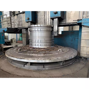 China supplier  custom mining part ball mill castings 40Cr steel end caps