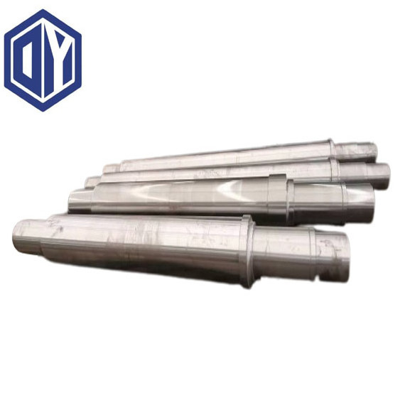 OEM grinding high quality stepped big long shaft forged steel propeller shaft for marine