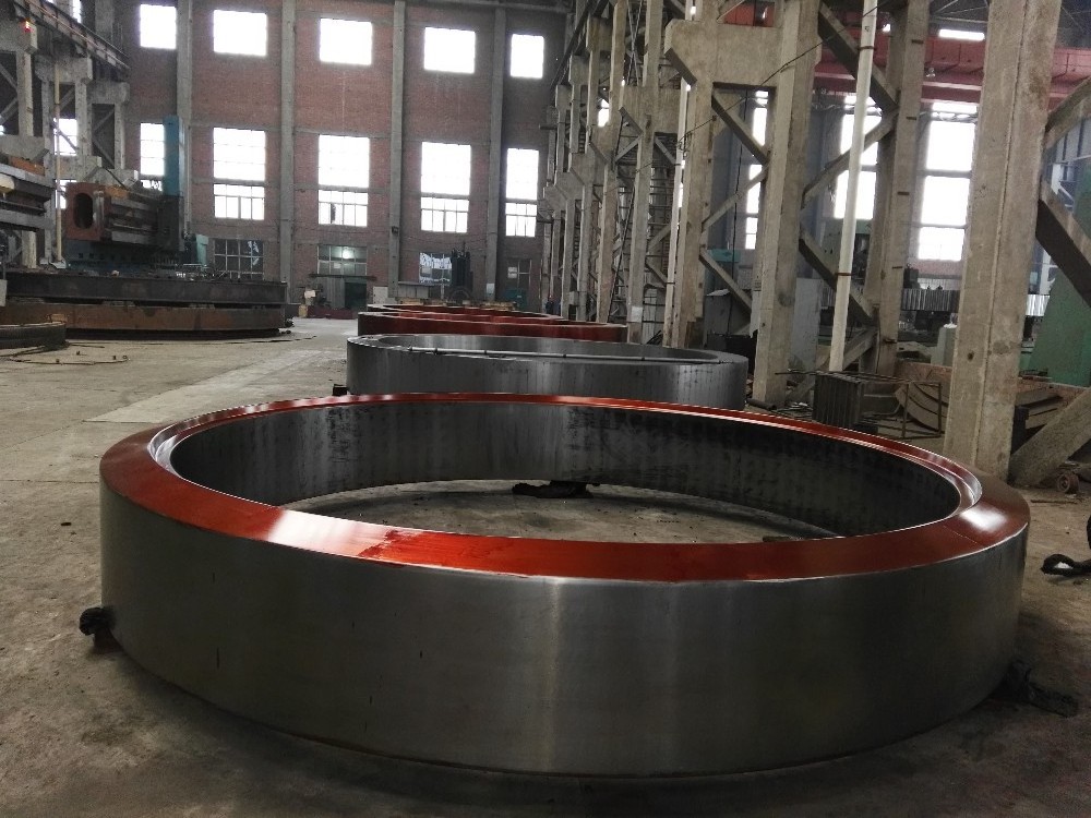 Casting and Forging Riding Ring Tyre Rotary Kiln Spare Parts /Rotary Kiln Tyre