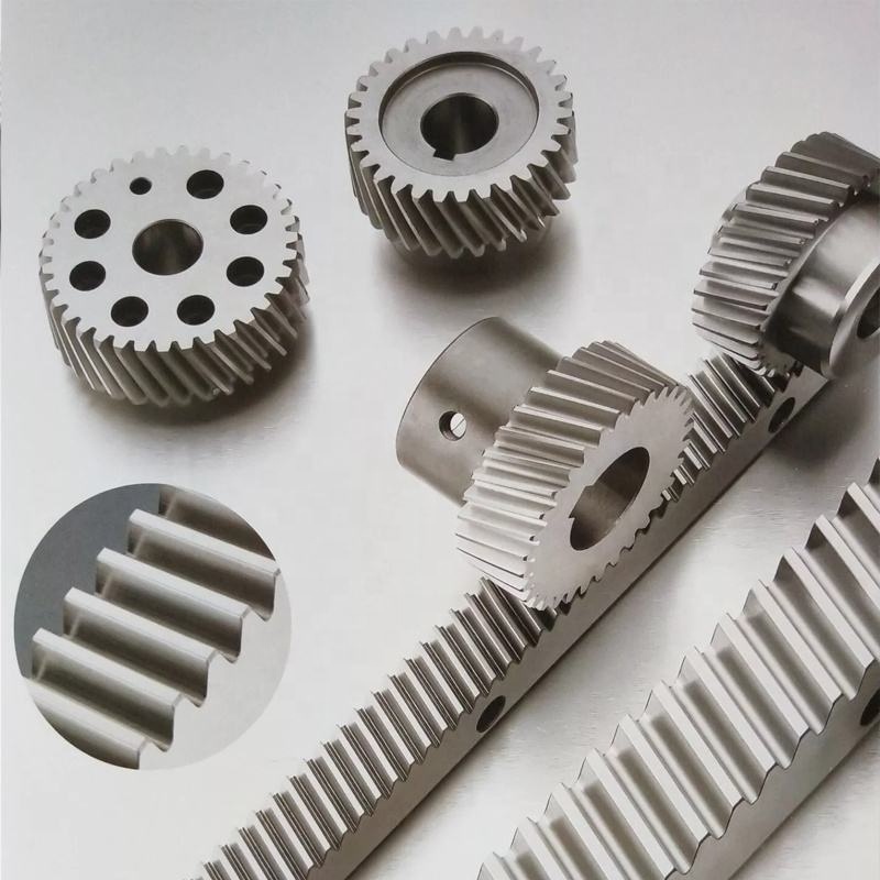 Standard Milling  standard forging steel small module M1/M1.5/ M2.5 Round Rack and Pinion gears