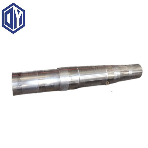 OEM grinding high quality stepped big long shaft forged steel propeller shaft for marine