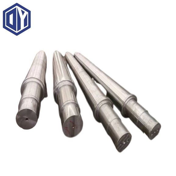 OEM grinding high quality stepped big long shaft forged steel propeller shaft for marine