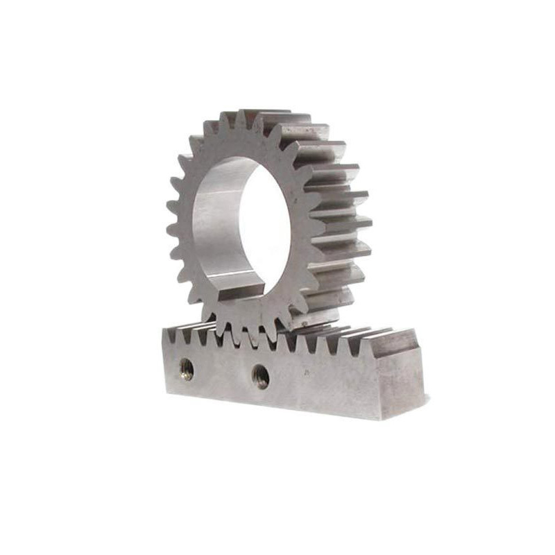 High precision steel cnc helical gear rack and pinion