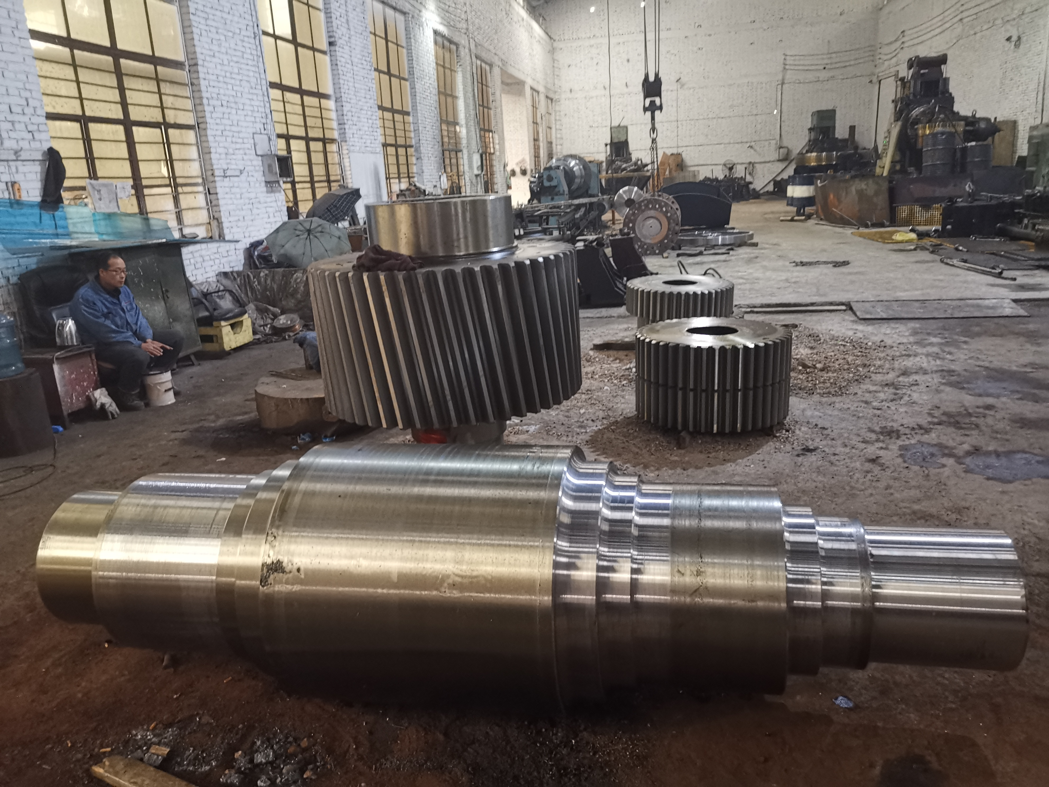 Large Custom Forged Manufacturing Shafts Rudder Shafts /Marine Propeller Shaft