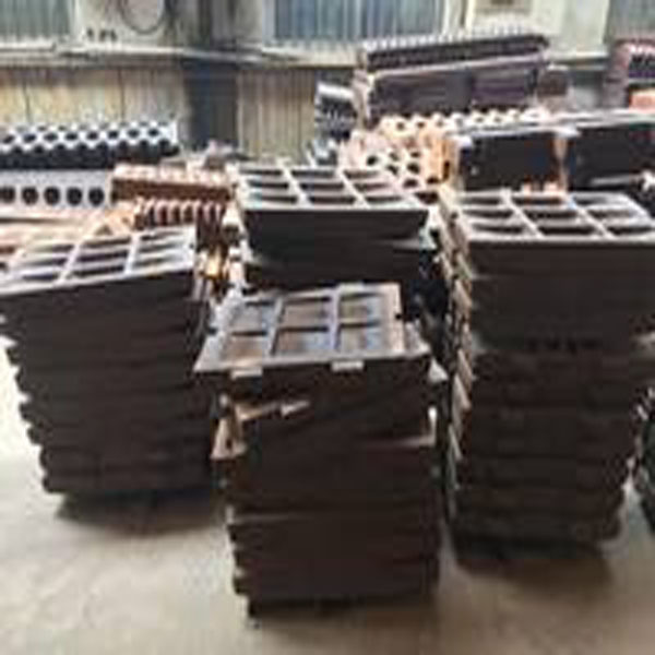 Custom Mining Machinery Crusher Spare parts High Manganese Steel Casting Parts large Wear resisting liner plate