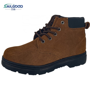 SAILGOOD  Anti-Slip Safety Boots for Men with Construction Unique Design High Cut Safeti Boot Functional Shoes