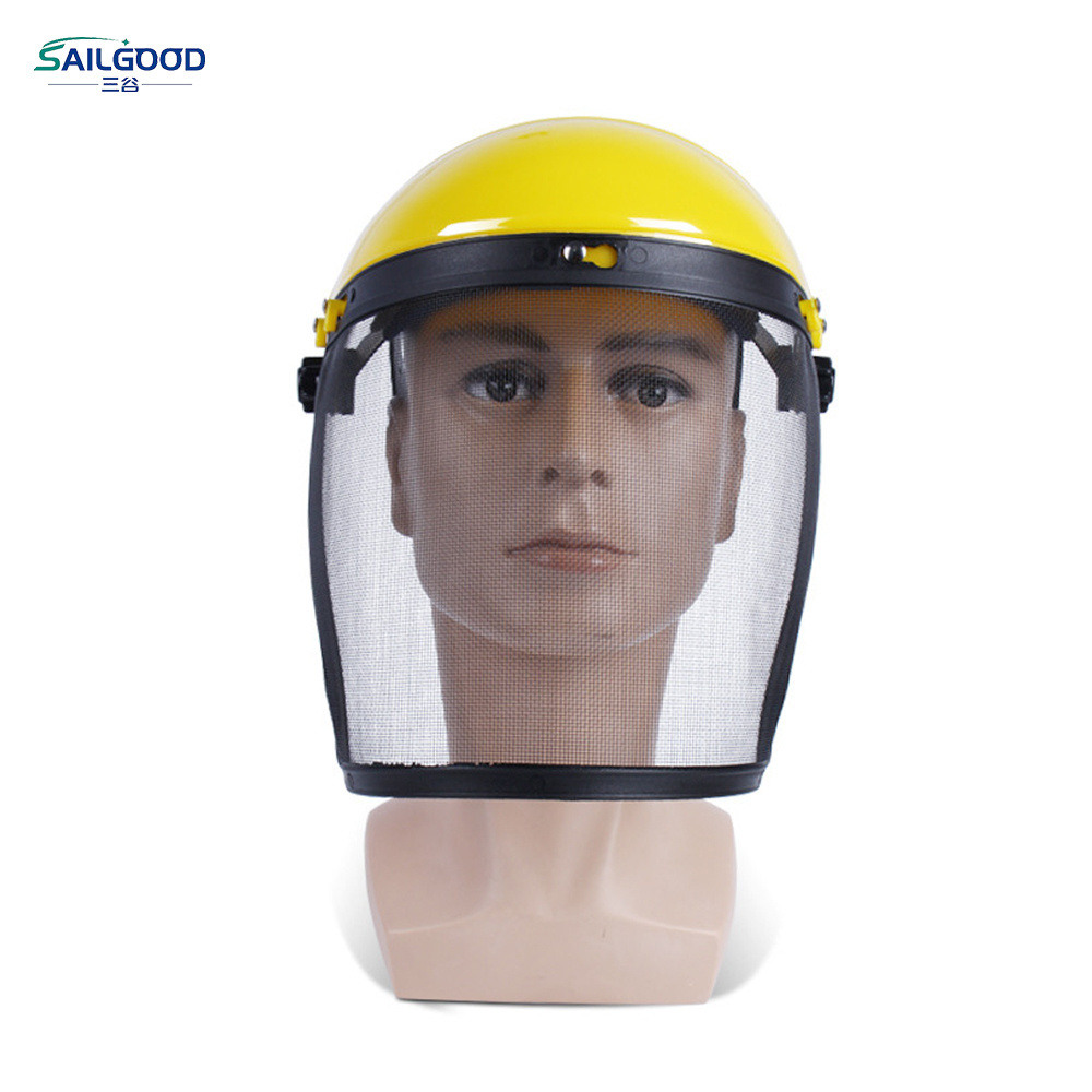 SAILGOOD Safety Face Shield with Mesh Weed Whacking Face Shield Mask Chainsaw Gardening Weed Wacker Protection