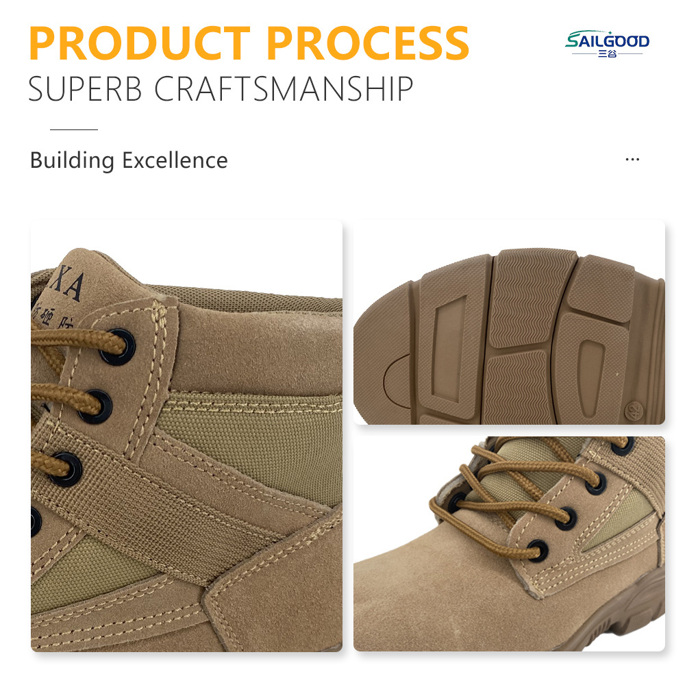 SAILGOOD Wholesale Genuine Factory Wholesale Fashion Suede Insulation Safety Boot 6kv Anti Electrical