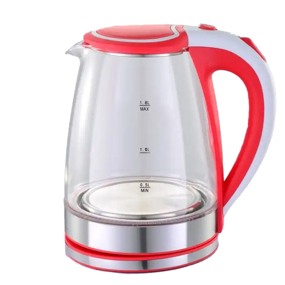 Factory Electric Tea Kettles Glass Pot Electric Hot Water Kettle Glass kettleHigh borosilicate glass kettle