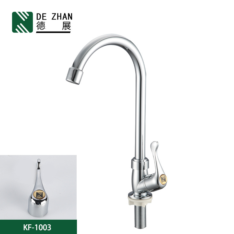 Kaiping Faucet European Type Commercial Single Handle Plastic Kitchen Sink Water Faucet