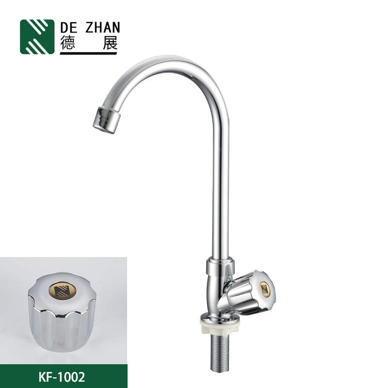 Kaiping Faucet European Type Commercial Single Handle Plastic Kitchen Sink Water Faucet