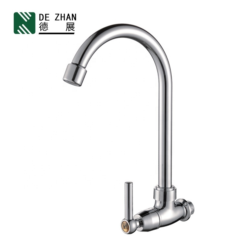 European Style Long Neck Kitchen Sink Faucet ABS Plastic Faucet