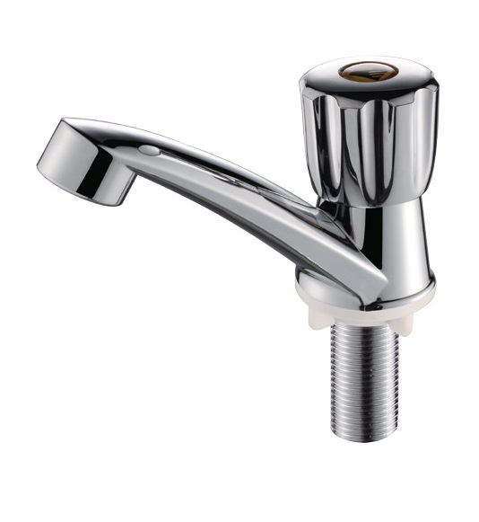 Chrome Plated Plastic Metal hybrid Basin Faucet