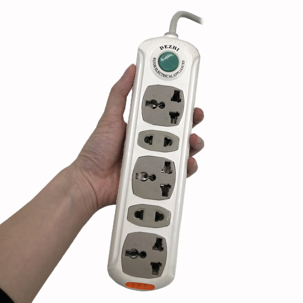 Myanmar Cambodia Laos Creative design Universal 4 outlet EU plug Home electric switch board Extension power socket