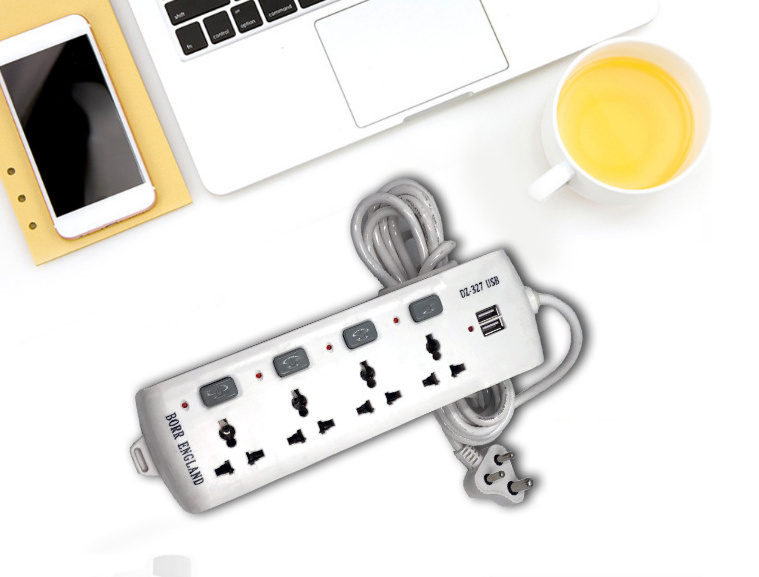 General electric power strip export Myanmar Cambodia Laos universal socket board extension power outlet usb power strip