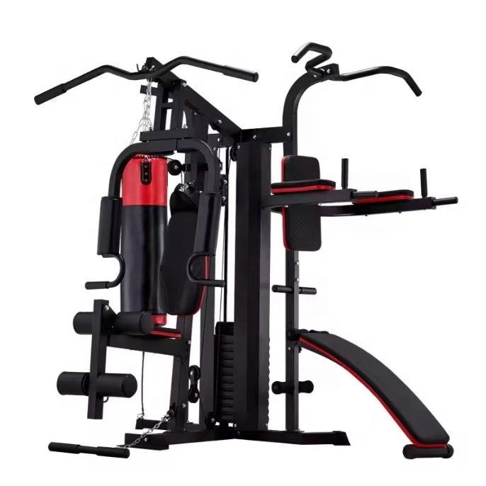 Factory Wholesale Cheap Gym equipment 3 Station multi function smith machine