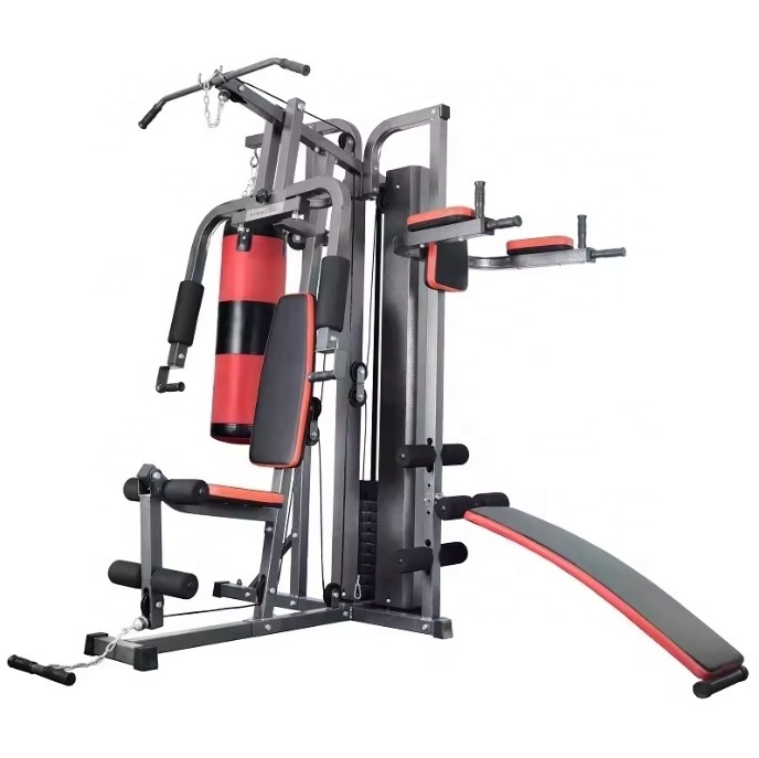 Factory Wholesale Cheap Gym equipment 3 Station multi function smith machine