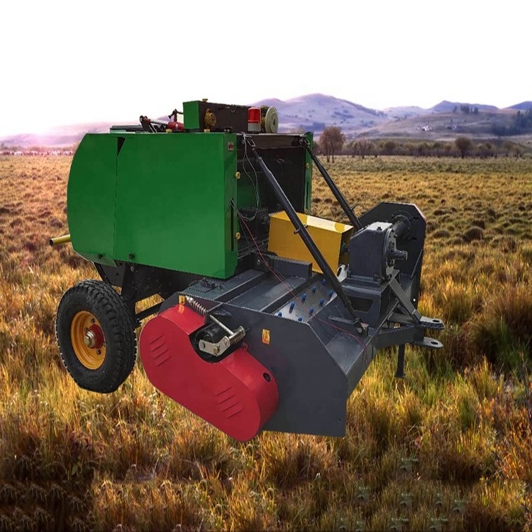 Sale Mini straw hay grass round bundler baler