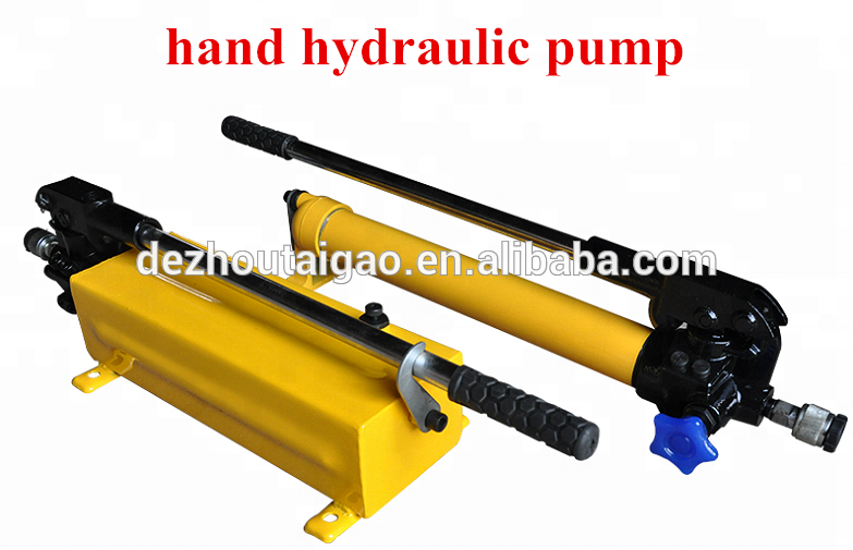 Double acting 700bar piston small 700 bar oil manual hydraulic hand pump