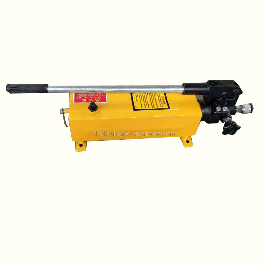 Double acting 700bar piston small 700 bar oil manual hydraulic hand pump