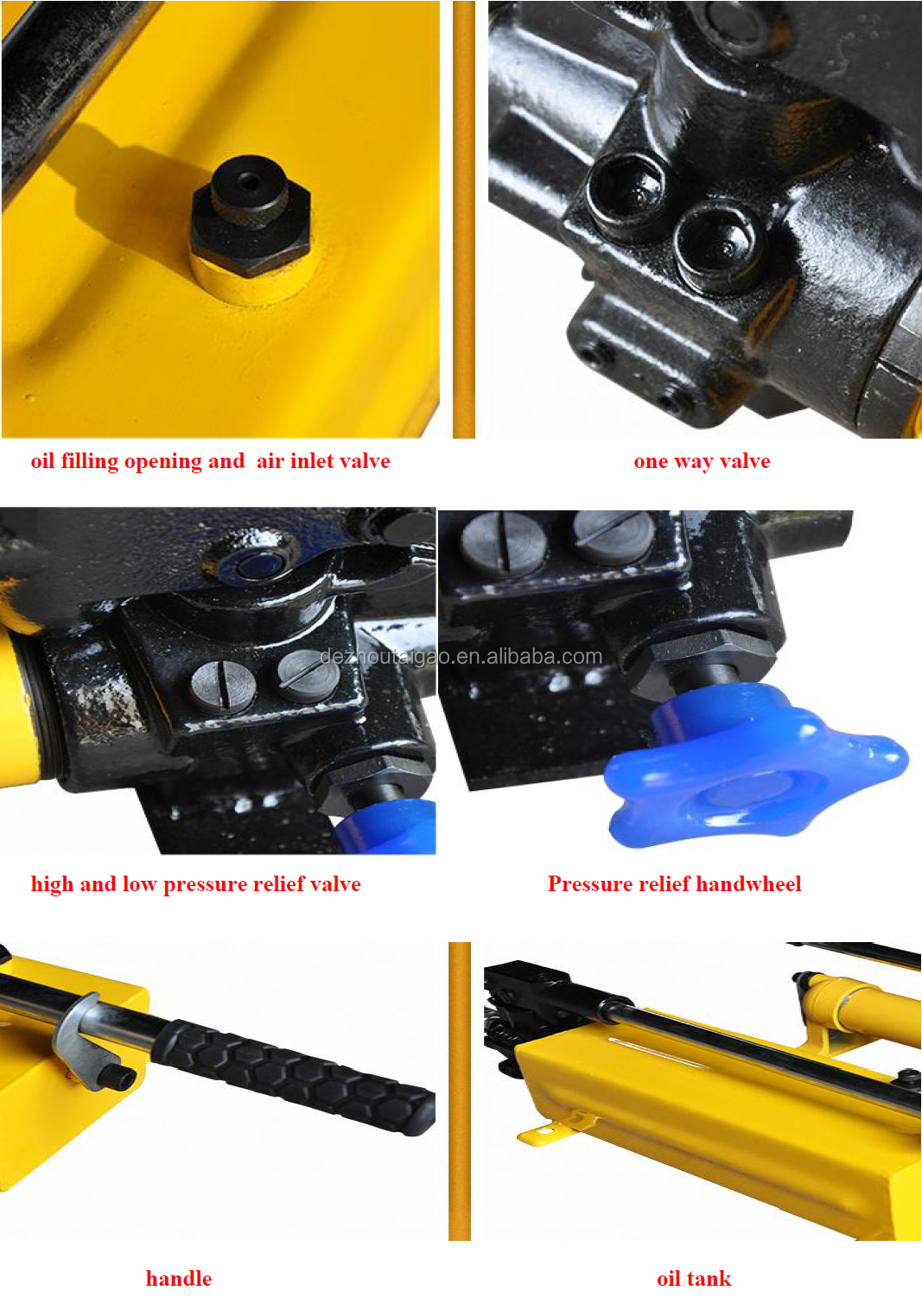 Low Price Small Hydraulic Hand Operated Manual Oil Pump SYB-1