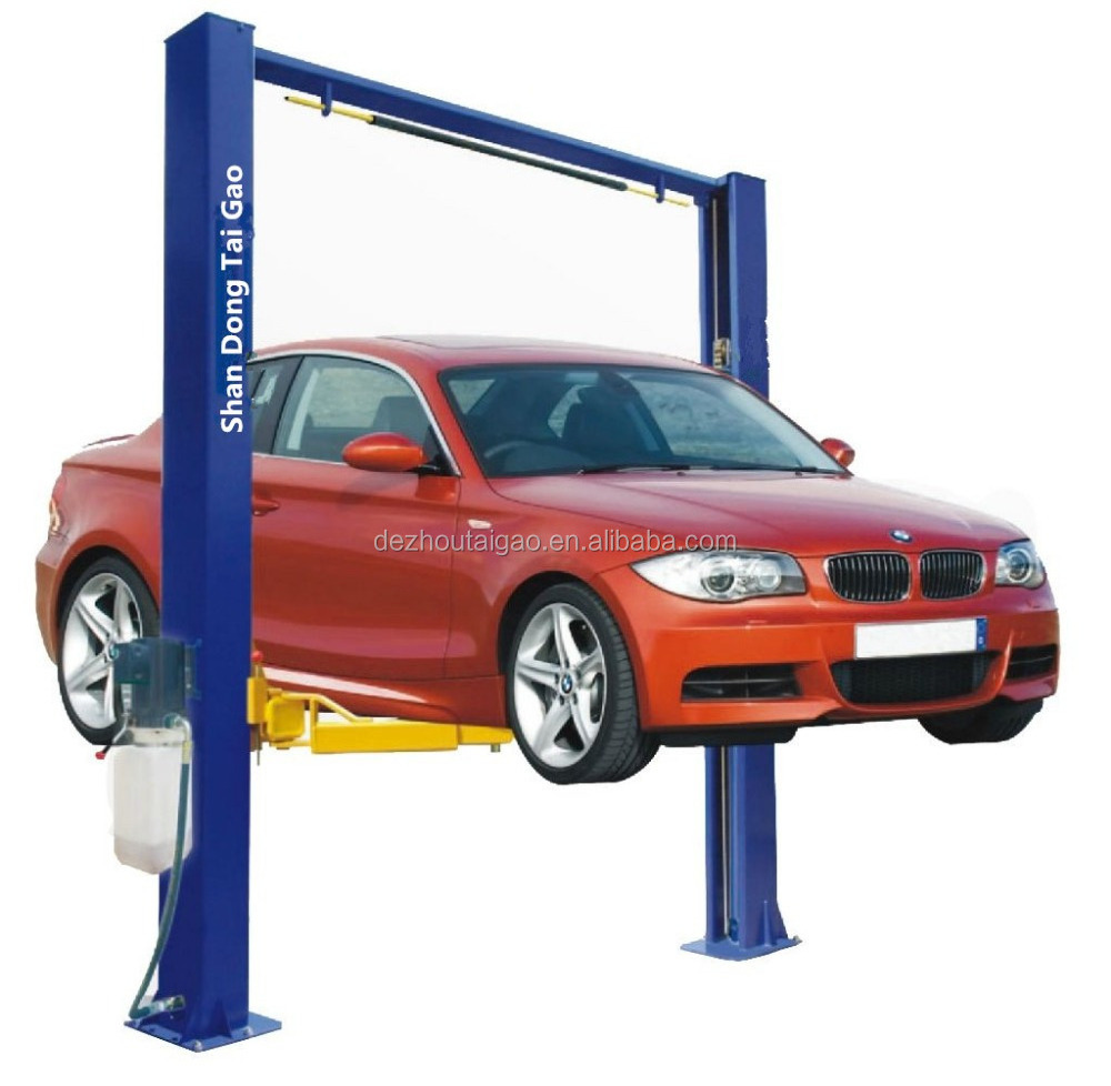 Hot sale 4T 2 post vehicle hoist/two post car lift for sale