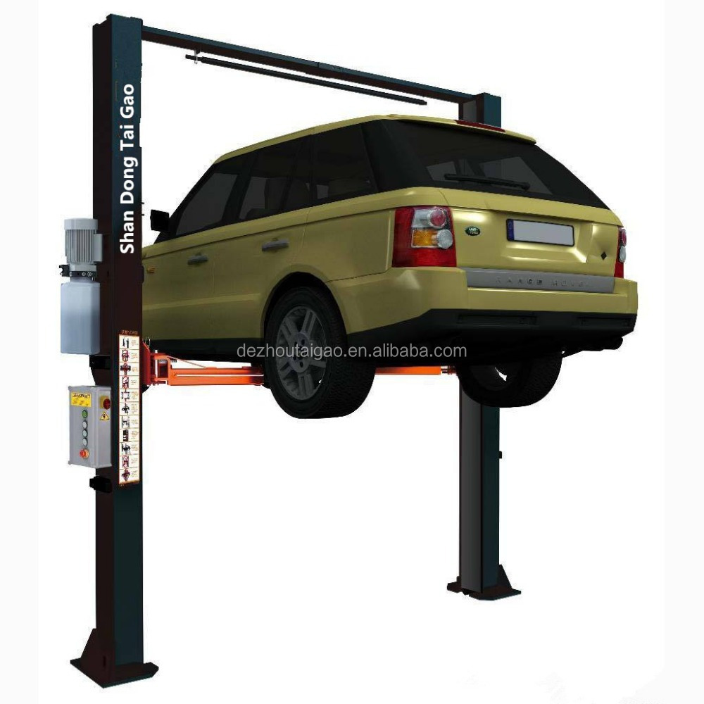 Hot sale 4T 2 post vehicle hoist/two post car lift for sale