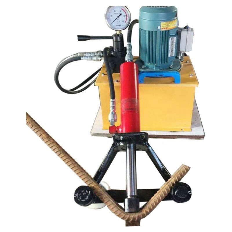 Sale 40mm WJ-40 steel rebar bender / portable rebar bending straightening machine