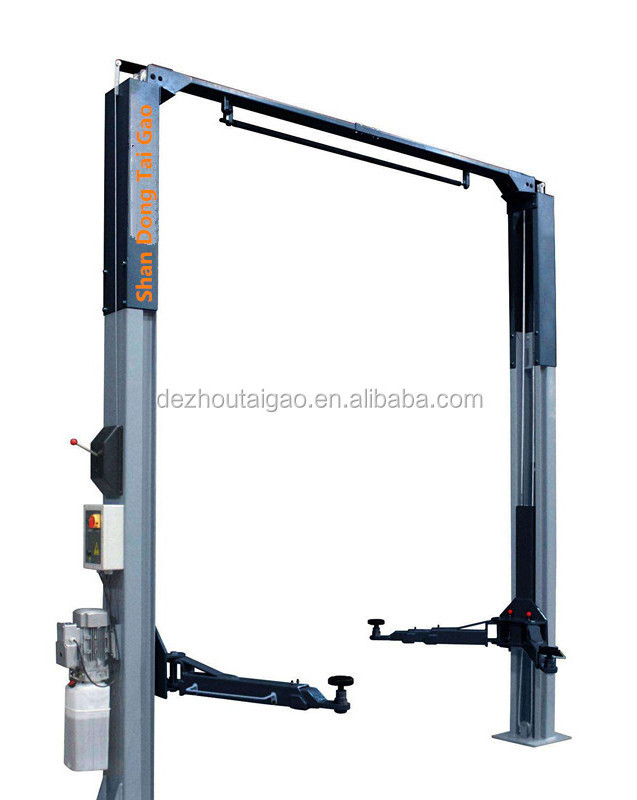 Hot sale 4T 2 post vehicle hoist/two post car lift for sale