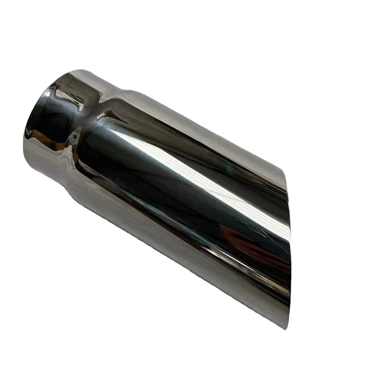 High quality stainless 3'  inlet steel muffler tips exhaust rear parts used for universal cars