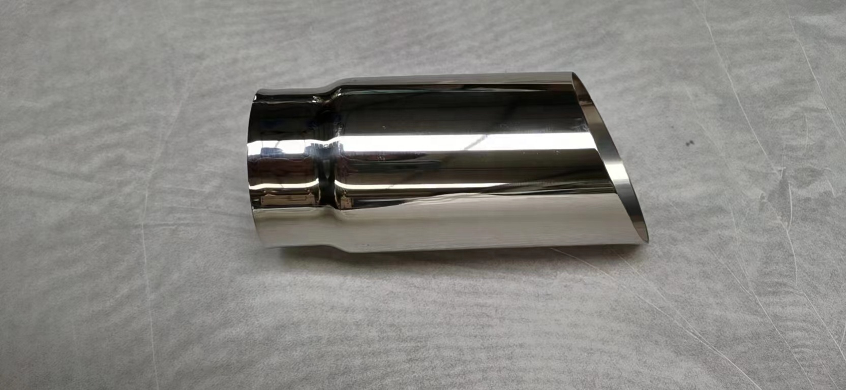 High quality stainless 3'  inlet steel muffler tips exhaust rear parts used for universal cars