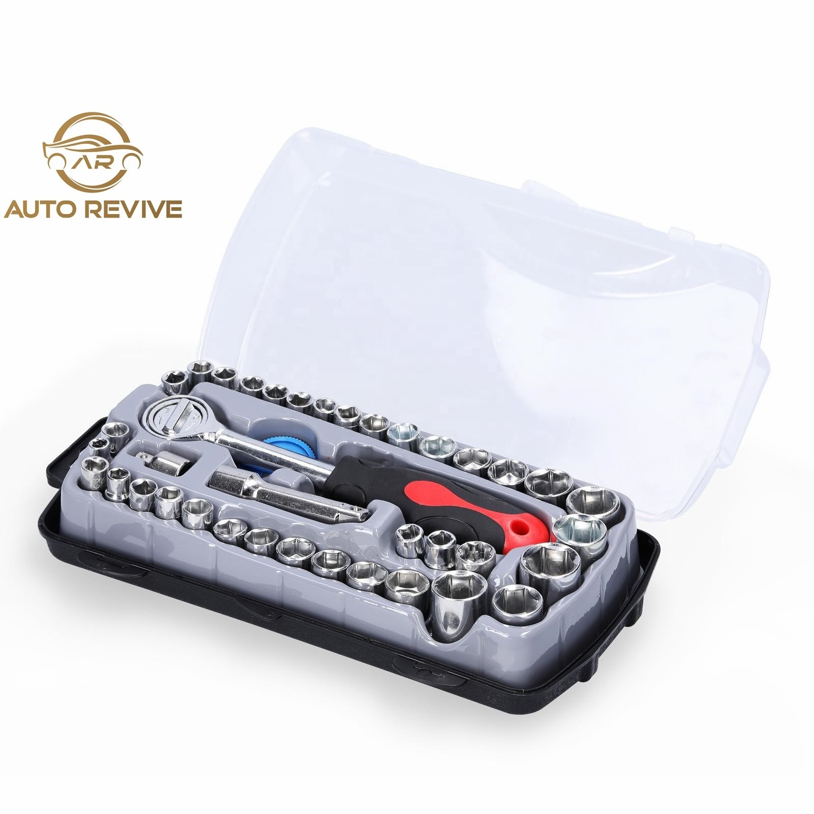 AutoRevive Repair Wrench 40 PCS Socket Set Practical Motorcycle Bicycle Auto Repairs Tool Set Household Hardware Tools