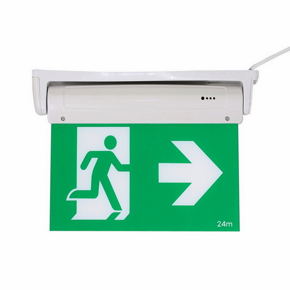 3W 3H LED emergency light EXIT sign light with arrow and running man customized