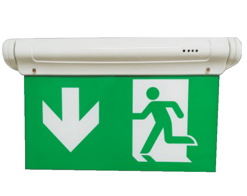 3W 3H LED emergency light EXIT sign light with arrow and running man customized