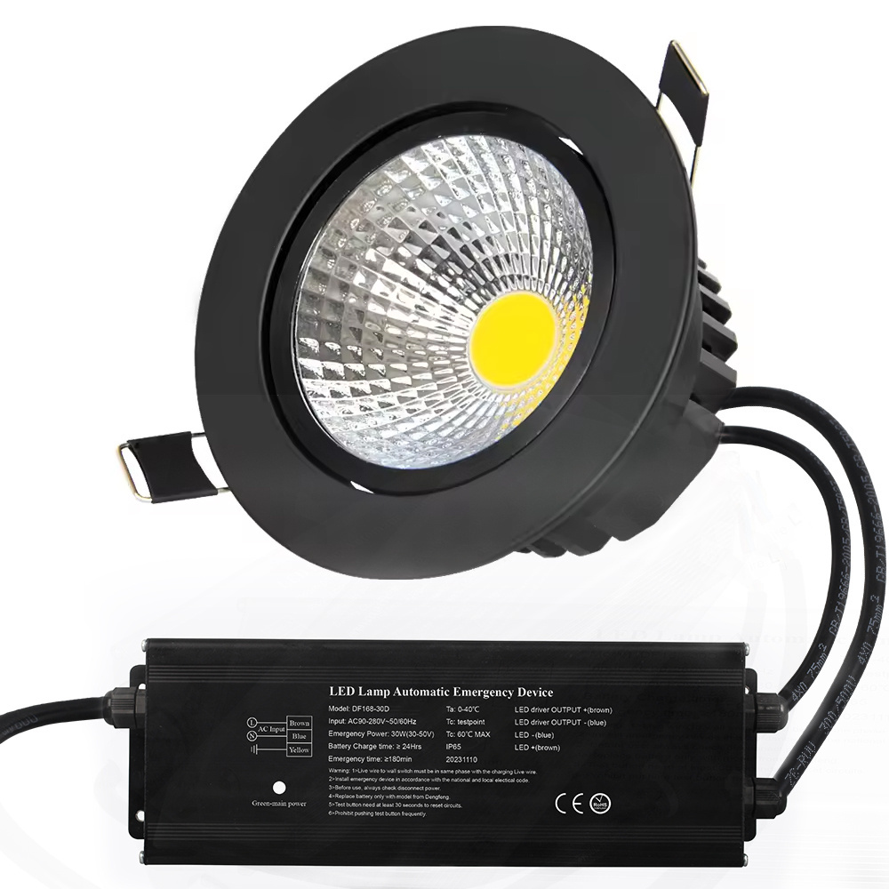 Top Quality Waterproof Downlight LED Load Emergency Driver Conversion Kit Customizable