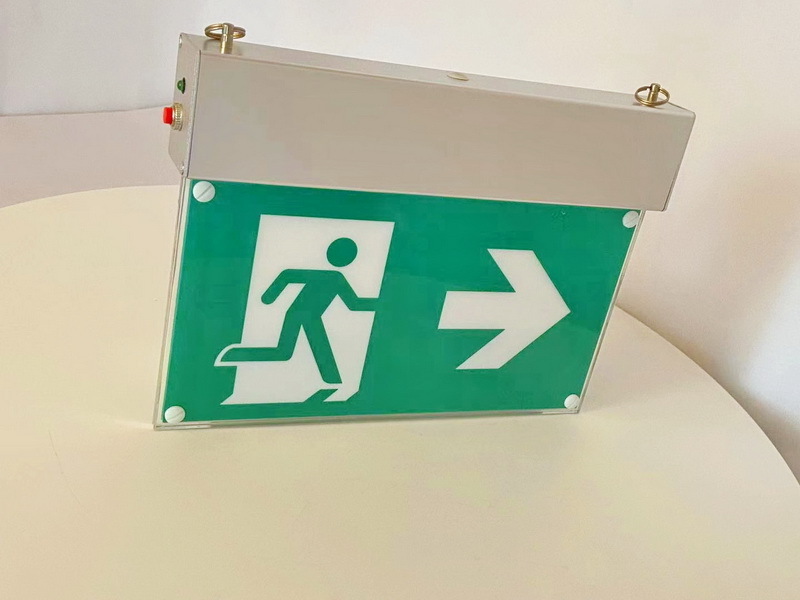 European standard safety exit sign light fire emergency light power failure lighting 3W3 hours CE certificate