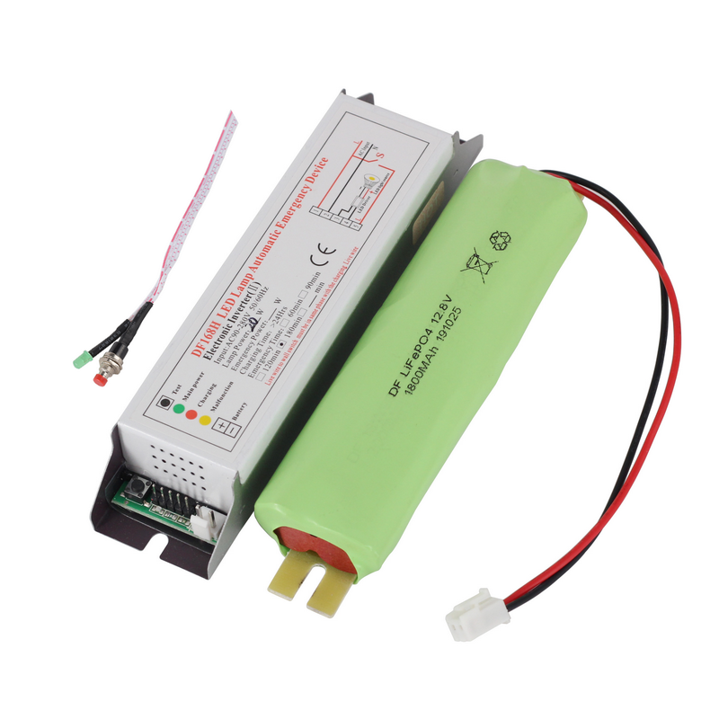 DF168H Led Emergency Driver Recharged Emergency Battery Pack For LED Tube