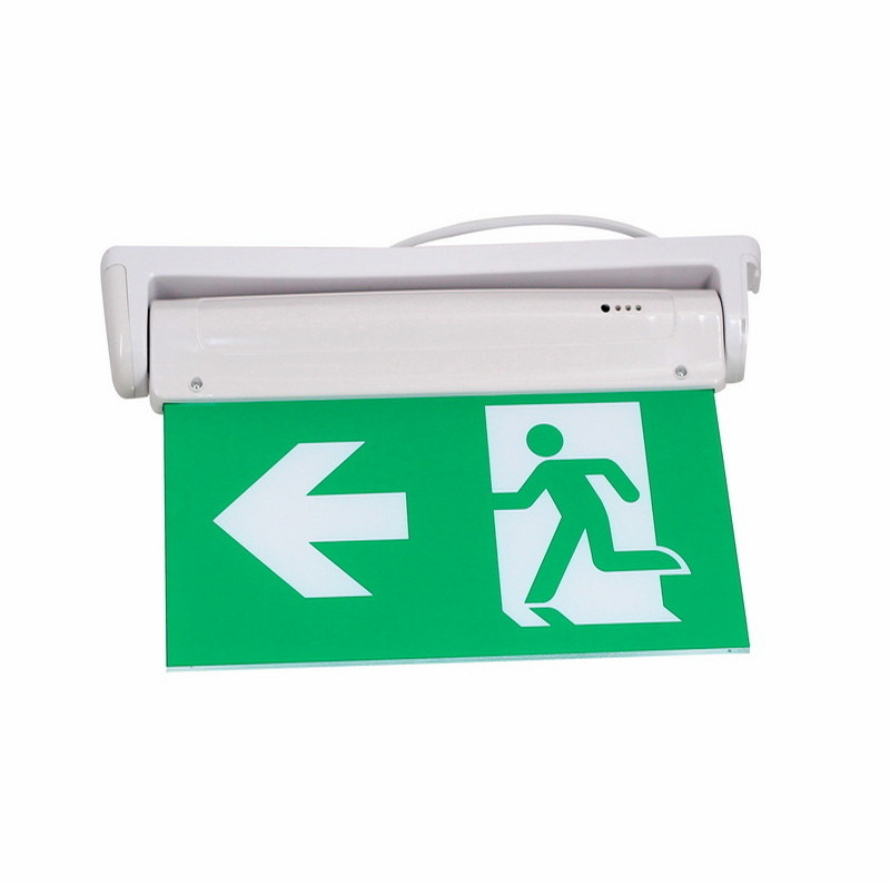 Newest LED emergency exit sign with 3 hours emergency time with CE SAA