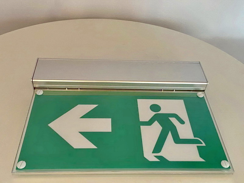 European standard 3W CE safety exit sign light fire emergency light power failure lighting