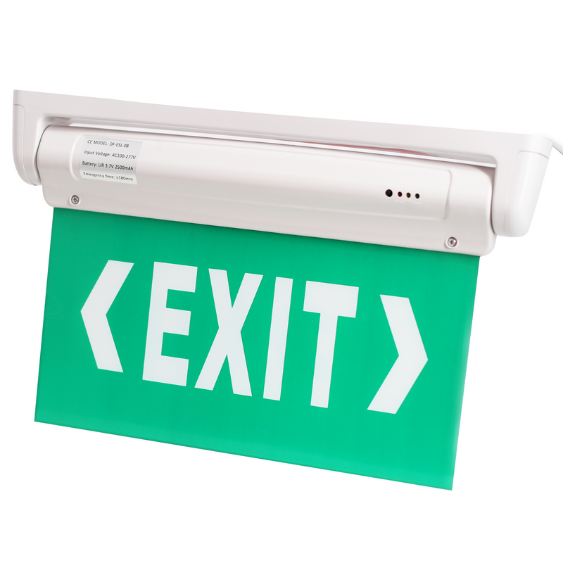 CE certificate  3-5W3hs easy to install 220V emergency fire safety exit evacuation sign light