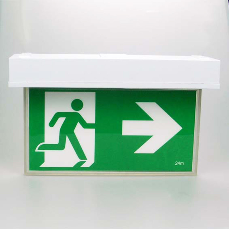 3W5W180mins Australian Emergency warning lights and exit sign with ce SAA Certification