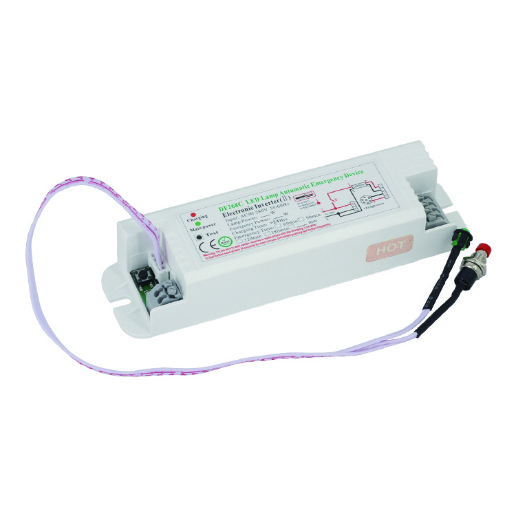 LED Emergency Power Pack build in battery for max 40W lamp with Eco emergency solution DF268C