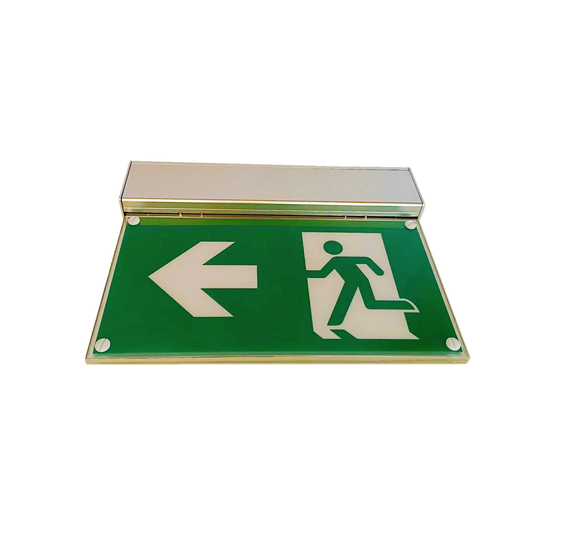 European standard safety exit sign light fire emergency light power failure lighting 3W3 hours CE certificate