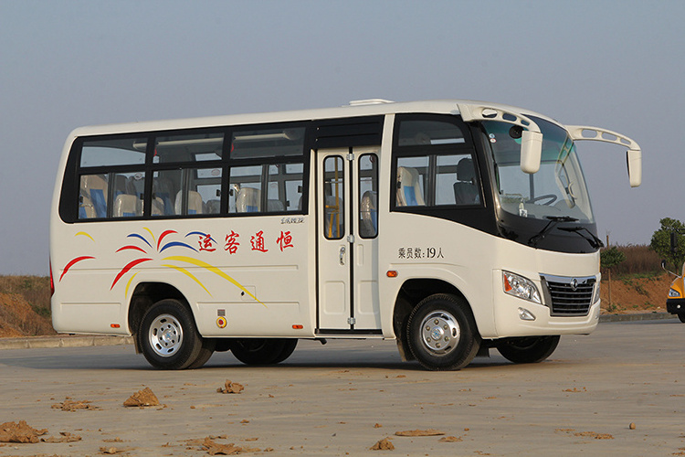 Dongfeng 100km/h high speed 6m  luxury diesel engine passenger mini coach tourist shuttle bus for sale