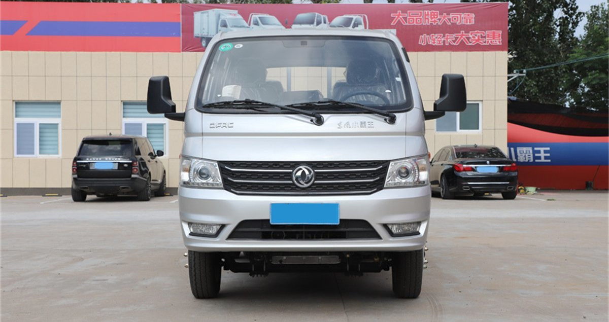 Dongfeng 4X2 Box Length 3m 122hp euro 6 double row small cargo truck