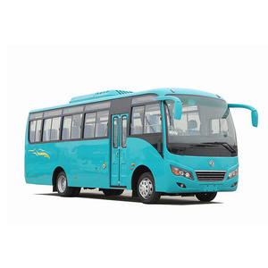 Factory supplier 7.5m 30 passenger seats diesel euro 4 or euro 5 ABS AC left hand drive medium coach bus