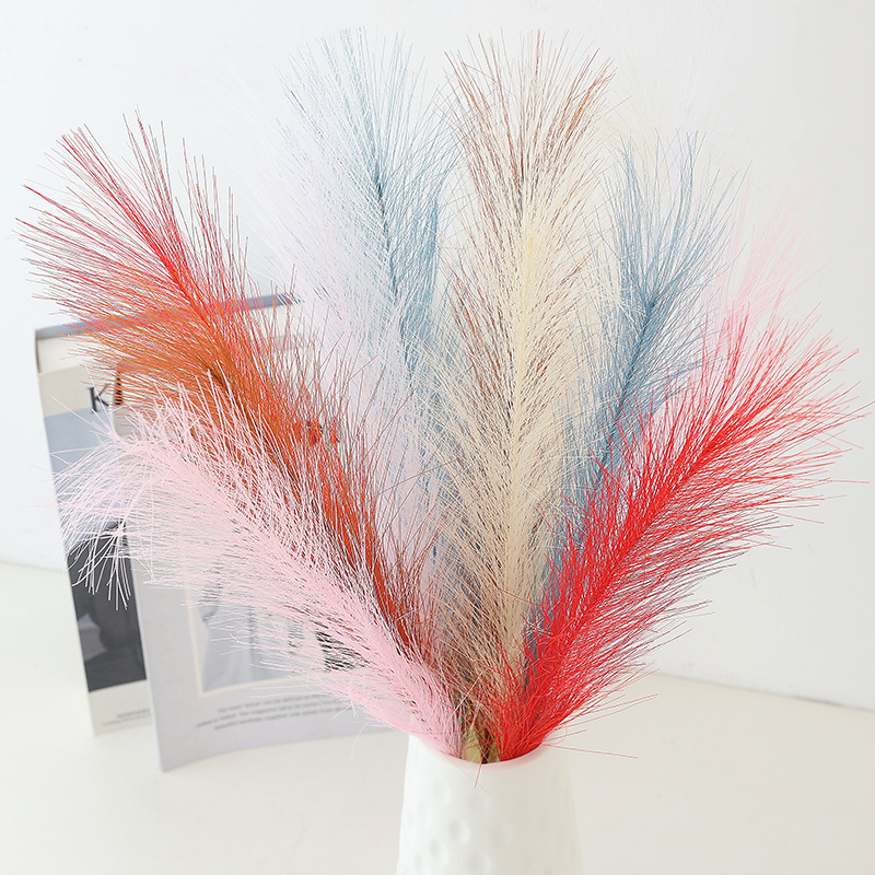 Artificial Reed Nordic Wedding Decoration  Supply Artificial Pampas Grass Pampas Grass