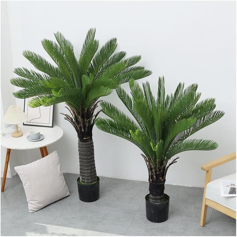 Artificial Plant Pine Fake Bamboo Tall Big Green Wall Led For Decoration Outdoor Faux Olive Twigs-Christmas Trees-Artificial